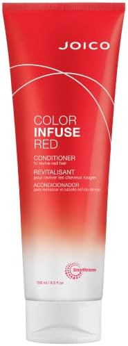 Joico Color Infuse Red Conditioner | For Red Hair | Instantly Refresh Red Tones | Boost Color Vibrancy & Shine | Protect Against Harmful UV Damage | With Rosehip Oil & Green Tea Extract Joico