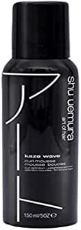 shu uemura Kaze Wave Curl Texturizing Foam 4.6 oz New Black Pack Shu uemura