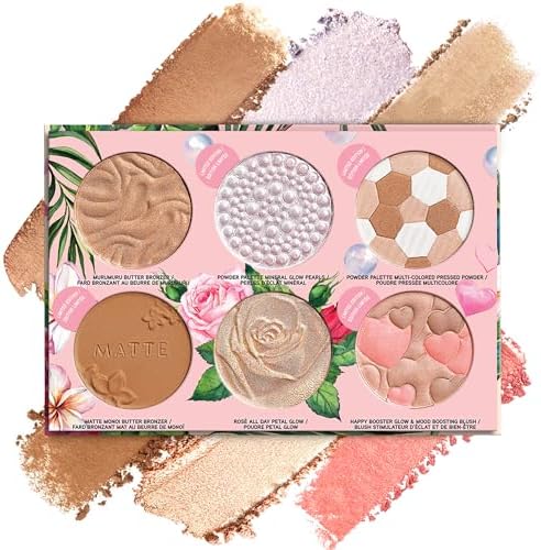 Physicians Formula All-Star Face Palette, Velvety-Smooth Buildable & Blendable Formulas,Versatile Matte and Multidimensional Shades, Cruelty-Free & Vegan Physicians Formula