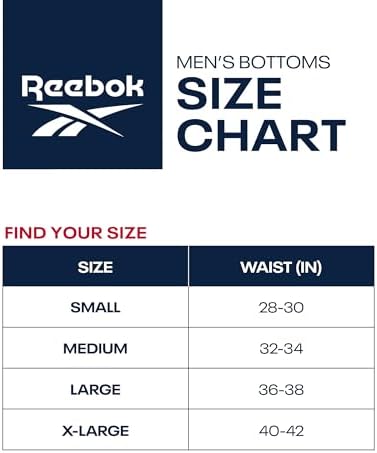 Reebok Men's Boxer Briefs - 8 Pack Performance Mens Underwear Boxer Briefs with Fly Pouch - Underwear for Men Pack (S-XL) Reebok