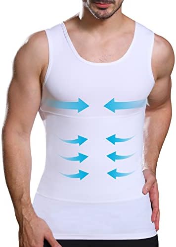 Мужское Корректирующее белье Lgtfy Slimming Body Shaper Vest Lgtfy