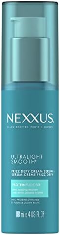 NEXXUS Ultralight Smooth Hair Serum for Dry and Frizzy Hair Weightless Smooth Hair Treatment to Block Out Frizz Against Humidity 4 fl oz Nexxus