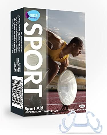 Sport Enhancement Aid - Nasal Dilator for Athletic Breathing - Helps Increase Airflow for Better Performance During Exercise, Workouts - Sports Breathe Aid Nasal MEDICAL