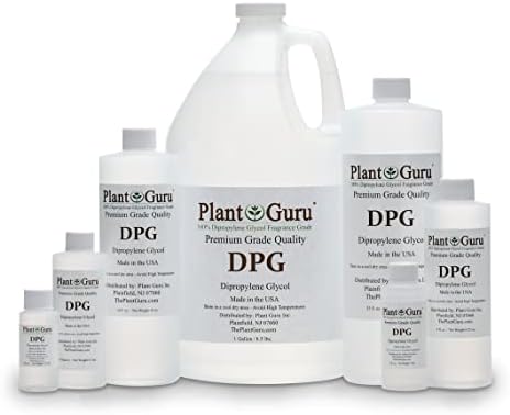 Dipropylene Glycol DPG 16 fl. oz. - Fragrance Grade Carrier Oil - Great for Incense Making, Perfume and Body Oils. Plant Guru