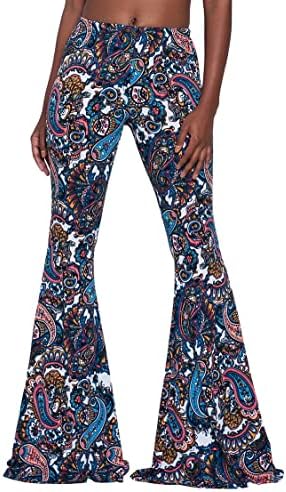 Herose Tall Ladies Soft Flared Leggings Pants Floor Length S-2XL Herose