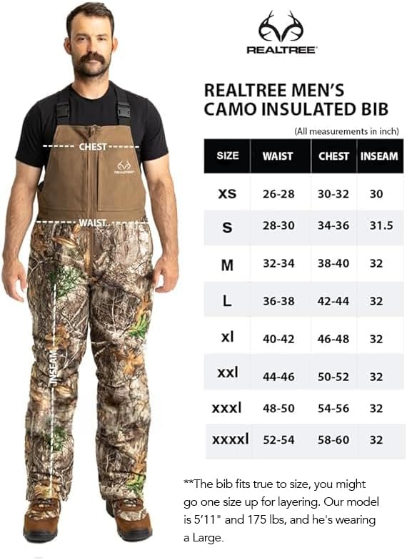 Мужские Комбинезоны Realtree Edge/Timber Camo Realtree