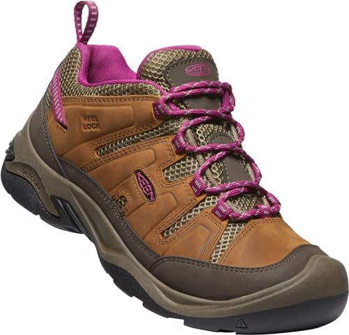 KEEN Women's Circadia Vent Low Height Breathable Hiking Shoes Keen