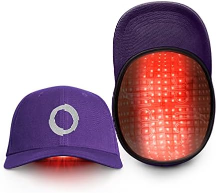 Capillus FOCAL MEDIAL | Hair Laser Growth Cap, Designed for Women (purple hat), FDA Cleared Laser Hair Growth Hat for localized treatment of hair loss in the center of your head. Capillus