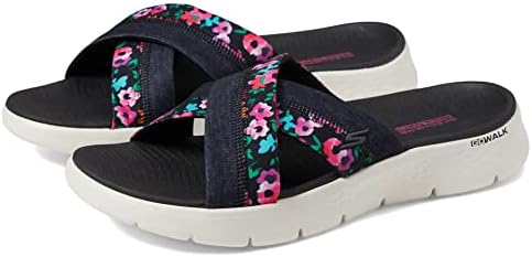 Skechers Womens Go Walk Flex Sandal blossoms SKECHERS