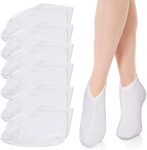 Sibba 2 Pairs Moisturizing Socks Overnight, Cosmetic Moisturizing Socks for Women and Men, Lotion Moisturizing Socks Spa Overnight Absorbing for Dry Cracked Feet (2 Pairs) Sibba