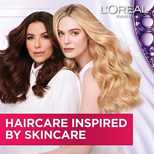 L'Oreal Paris Elvive Hyaluron Plump Shampoo and Conditioner Set for Dehydrated, Dry Hair with Hyaluronic Acid Care Complex, 1 Kit (2 Products) L'Oréal Paris