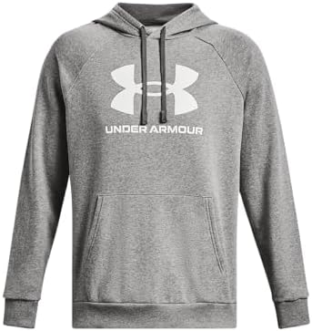 Мужское худи Under Armour из мягкого флиса с кенгуру карманом, 80% хлопок Under Armour