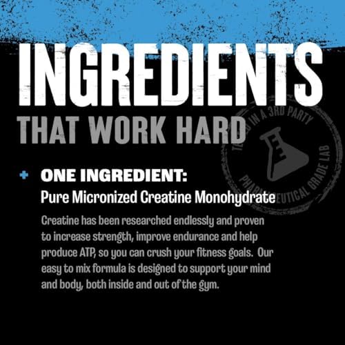 Animal Micronized Creatine Monohydrate Capsules (Капсулы) - 300 Caps, 2500mg per Serving (Порция) for Muscle Growth, Strength, and Endurance Animal