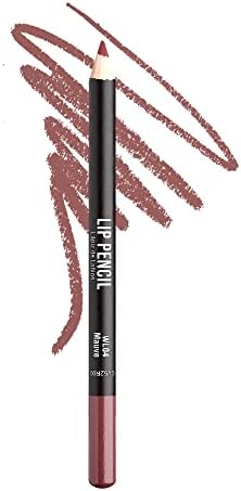 KISS New York Professional Slim Lip Pencil, Creamy Soft Lip Liner, Smooth Long-Lasting Rich Lip Color, Natural Lip Makeup, Water-Resistant Lip Crayon (Mauve) Kiss