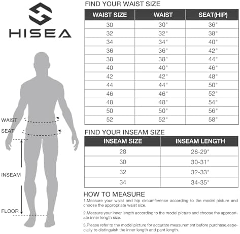 HISEA Men's Denim Bib Overalls, Men's Overalls Workwear with Adjustable Straps and Convenient Tool Pockets HISEA