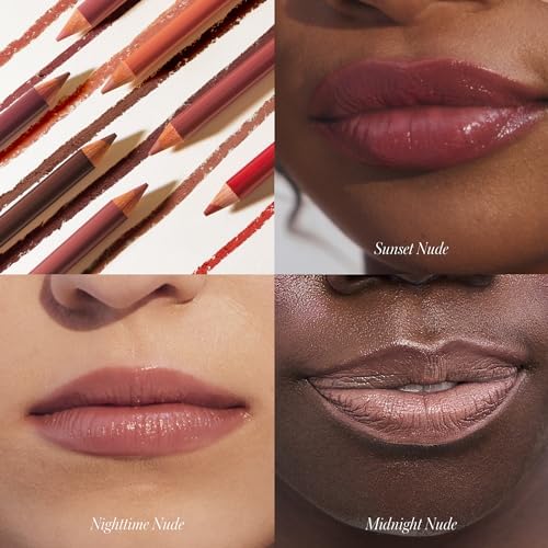 RMS Beauty Go Nude Lip Pencil - Long Lasting Lip Liner Pencil, Makeup Lip Liner & Lip Pencil Sharpener, Nude Lip Liner & Pencil Lip Liner Sharpener NO_BRAND