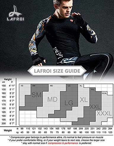 Мужские Колготки LAFROI Thermal Fleece Winter Compression Tights Leggings Waistband with Pocket-MYSK01 LAFROI