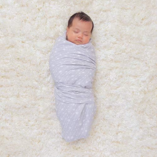 Comfy Cubs Muslin Swaddle Blankets Neutral Receiving Blanket Swaddling, Wrap for Boys and Girls, Baby Essentials, Registry & Gift (Sun, Rainbow, Rain, Doodle) Comfy Cubs