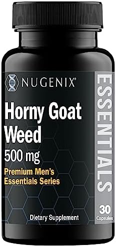 Nugenix Essentials Horny Goat Weed Extract - Epimedium Extract - 30 Capsules (Капсулы) Nugenix