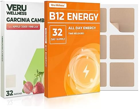 Garcinia Cambogia Herbal Belly Patch - Natural Patch (64 Count) Veru Wellness