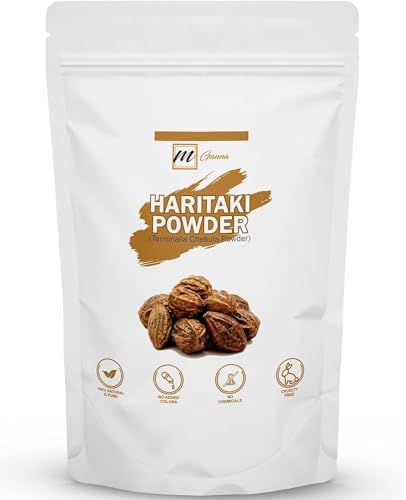 100% Natural Haritaki/Terminalia Chebula Powder for Health and Skin Care 0.22 LBS / 100 GMS MGanna