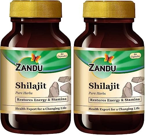 Verem Zandu Shilajit Capsules, Infused with Goodness of Natural Shilajit Extracts, Helps Verem