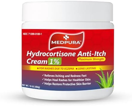 MEDPURA™ HYDROCORTISONE 1% Cream 16oz Generic