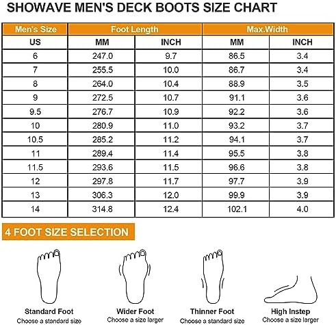 Мужские Резиновые сапоги и ботинки Showave Deck Boots Showave