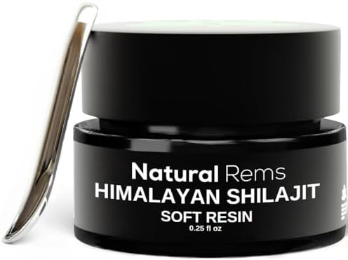 Organic Shilajit - Shilajit Pure Himalayan Organic - Pure Shilajit Fulvic Acid Supplement - Shilajit Energy and Focus Supplement - Holistic Health Supplements… Natural Rems