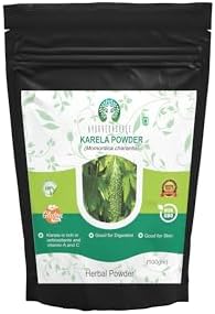 Bitter Melon Powder (Порошок) 100 Gm I Momordica Charantia/Karela Fruit Powder I Ayurvedic herb I Support Liver Function I Herbal Supplement I Supports Skin and Stomach AYURVEDASHREE