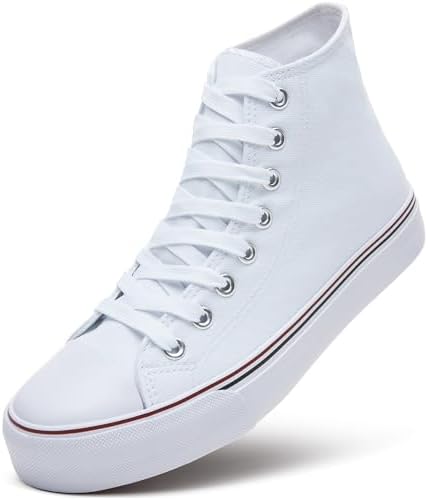 Женские Повседневные кроссовки ZGR ZGR Womens High Top Canvas Sneakers ZGR