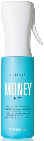 COLOR WOW MONEY MIST – Luxe Leave-in Conditioning Treatment for Glossy, Expensive-Looking Hair | Moisturizes, Defrizzes & Detangles for smooth, silky texture COLOR WOW