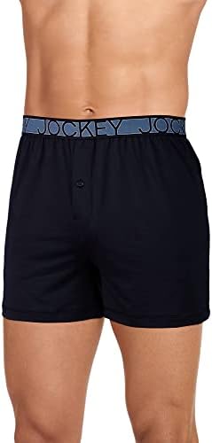 Jockey Men's Underwear Active Microfiber 4.5" Boxer Jockey