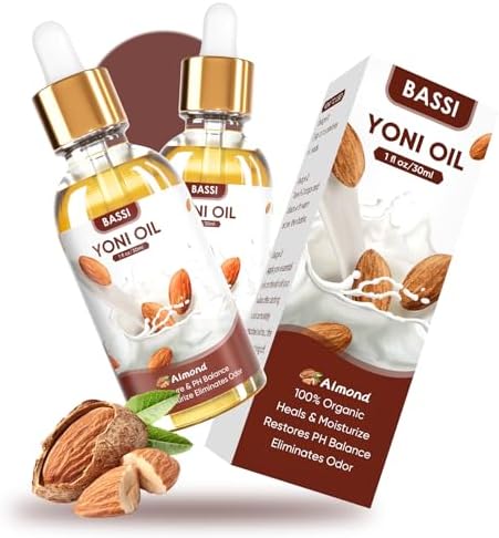 3PCS Yoni Oil for Women Organic Feminine Oil, Ph Balance Remove Odor, Peach Strawberry Pineapple Essential Oil, All Natural Essential Oil, 1 fl oz/pc BASSI