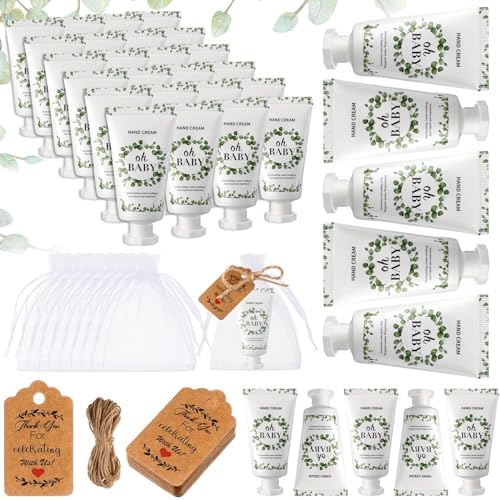 48 Sets Baby Shower Hand Cream Baby Shower Party Favors for Guests Christmas Hand Cream Gift Bulk Travel Size Hand Lotion Hand Cream Set for Wedding Baby Shower Christmas Holiday(Animals) Dansib