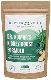 Kidney Boost Formula- Punarnava and Vetiver - Pure Plant Based Kidney Support Herbal Supplement - Rich in Antioxidants, Vegan, Solar Dried, No Preservatives -3.53oz- 50 Servings Better Vedic