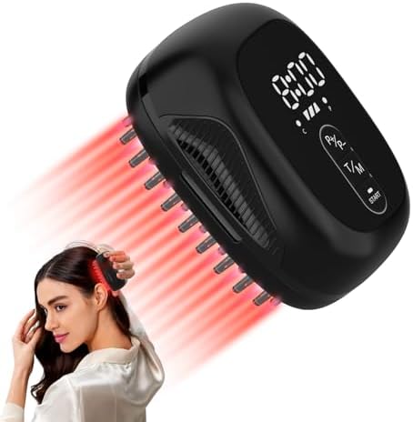 Laser Comb for Hair Growth, Red Light Therapy for Hair Growth, Laser Hair Growth Device Medical Grade Lasers, Stimulates Hair Growth, Reverses Thinning HaSoCare