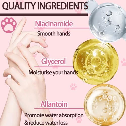 6PCS Hand Masks,Hydrating Hand Masks Moisturizing Gloves Overnight for Dry Cracked Hands,Daily Hand Care Hand Masks Gift Set for Women and Men JunKuJK