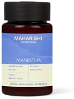 Manjistha Tablets | Radiant Skin & Powerful Lymphatic Detox | Vegan, Gluten-Free, Non-GMO | Ayurvedic Herbal Supplement Maharishi Ayurveda