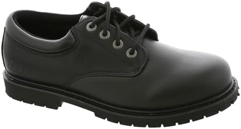 Skechers Men's Work Cottonwood Cantix Leather Slip Resistant Shoe Food Service SKECHERS