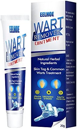 Wart Ointment Maximum Strength - Wart Gel Cream with Salicylic Acid - Fast-Acting Wart Freeze Off - Wart Cream for Genital Warts, Warts, Plantar Wart, Common Wart, Corn, Flat Wart, White SHISUIZHE