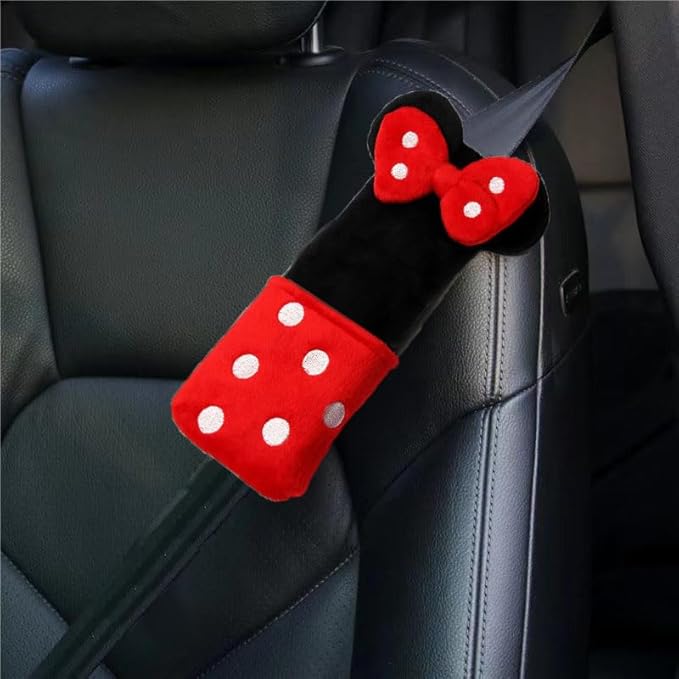 Seat Belt Cover Pad for Kids, Cute Seatbelt Covers, Cute Cartoon Car Seat Belt Cover Pads, Car Seat Shoulder Strap Pads, Seatbelt Cushion for Kids, Car Seat Strap Covers for Boys Girls (MN) CHYDST