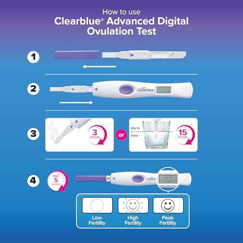 Clearblue Advanced Digital Ovulation Test Kit, 32 Ct Clearblue