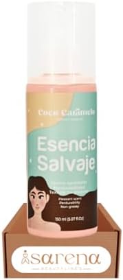 Perfume Capilar Esencia Salvaje Aroma Coco Caramelo Hair Perfume 150ml Rico aroma en tu cabello Fruto Salvaje Brand Isarena Beautyline´s