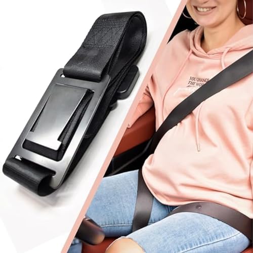 Pregnancy Bump Strap，Pregnancy Buffer Seat Adjuster， Protect Unborn Baby Prevent Compression of Abdomen Mimi Belt Generic