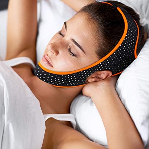 Anti Snoring Chin Strap for CPAP Users-Effective Stop Snoring-Adjustable Snore Chin Strap HIDRUO