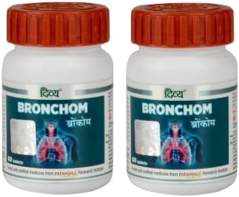 DIV.YA BRONCHOM 60 TAB. - (Pack of -2) Generic