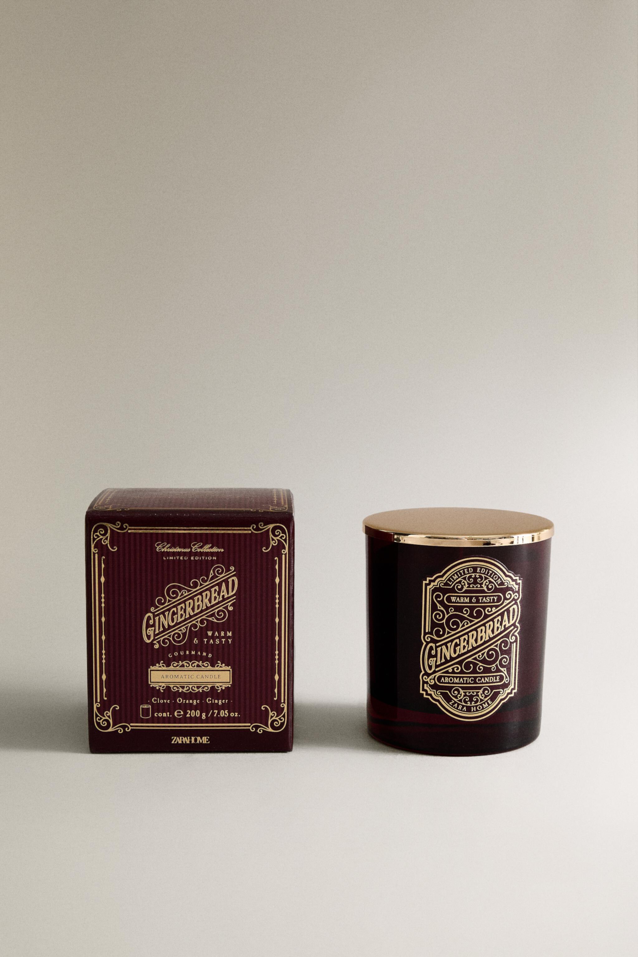 (200 G) GINGERBREAD SCENTED CANDLE Zara Home