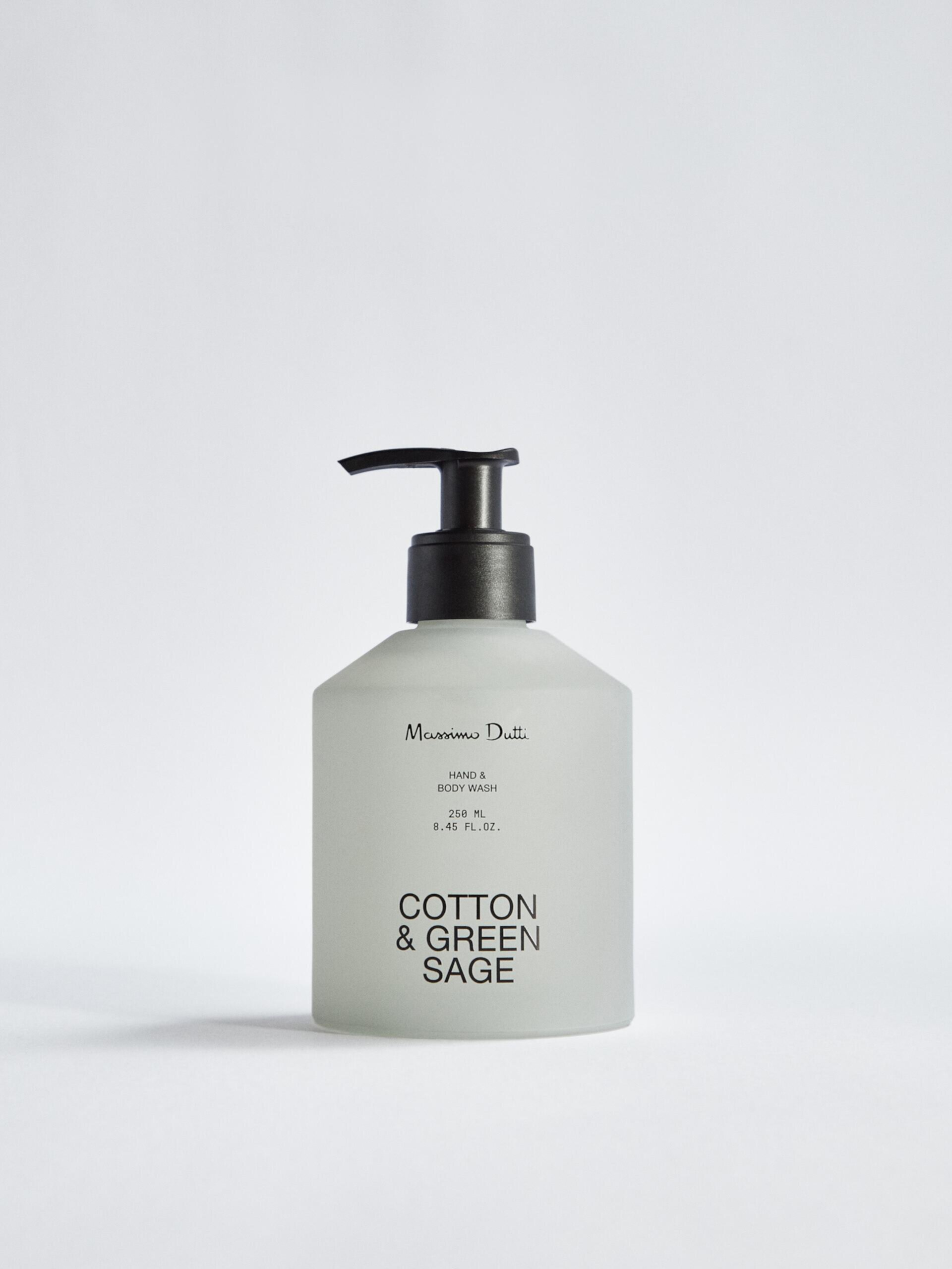 (250 ml) Cotton & Green Sage hand and body wash Massimo Dutti