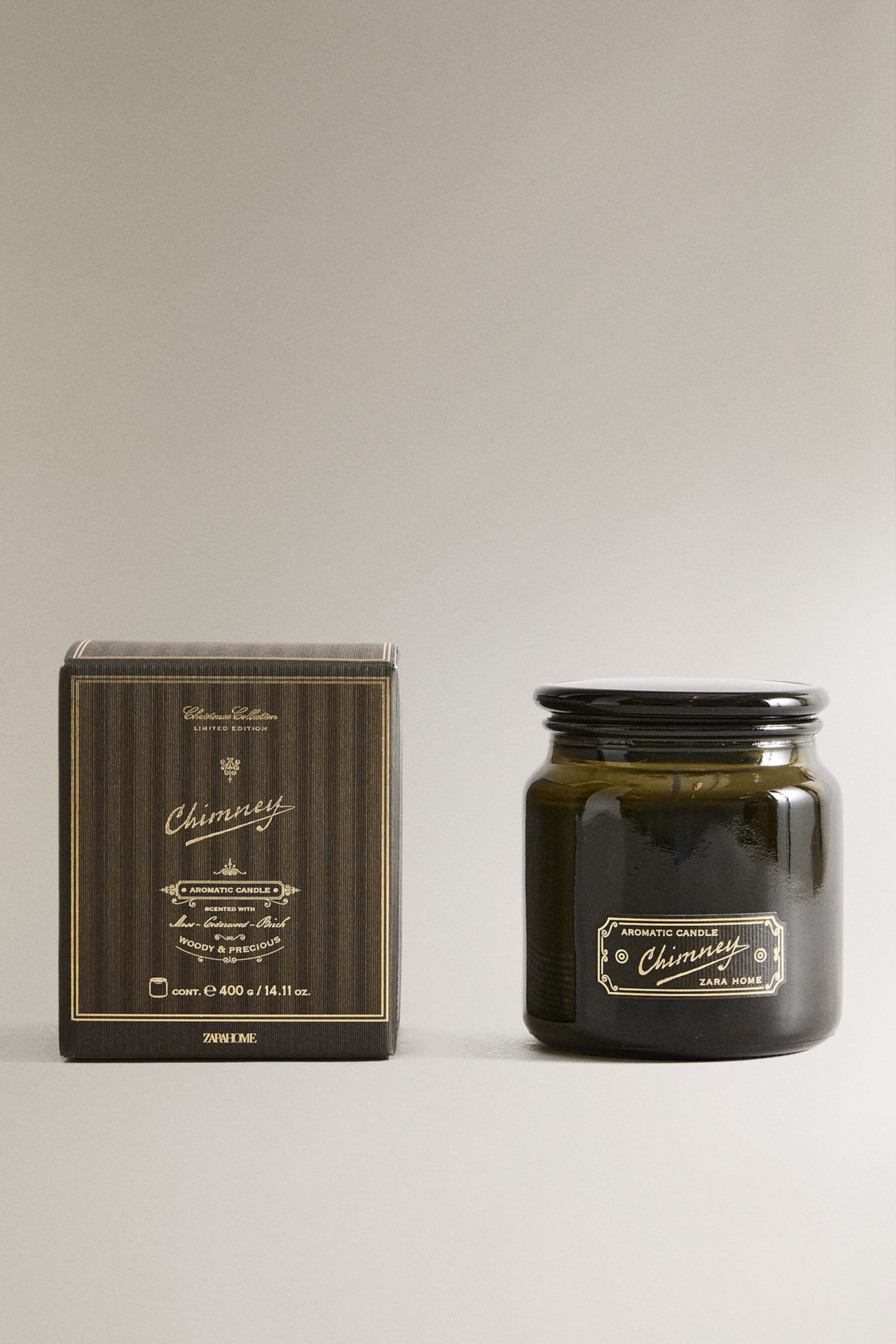 (400 G) CHIMNEY SCENTED CANDLE Zara Home